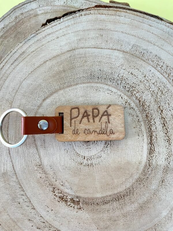 llaveros De Madera Personalizado