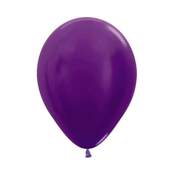 Globo látex morado satin