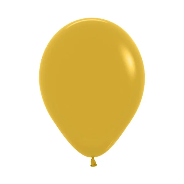Globo látex mostaza