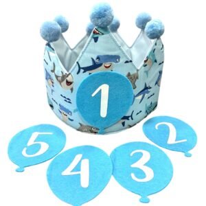 Corono  Cumpleaños tiburones