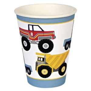 Vasos construcción y camiones
