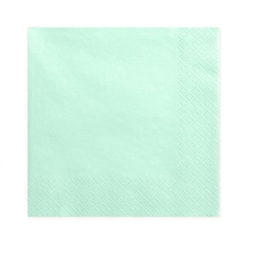 Servilleta verde mint