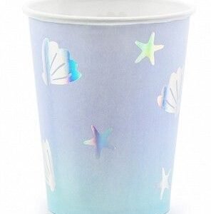 Vaso fondo marino y estrellas de mar