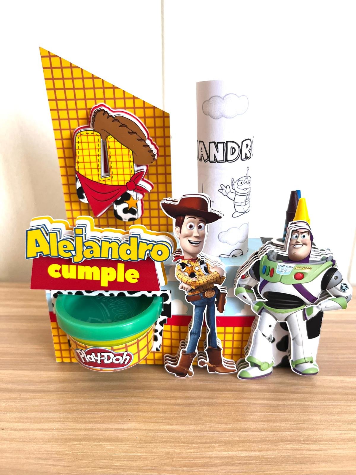Pack playdoh toy story+colores