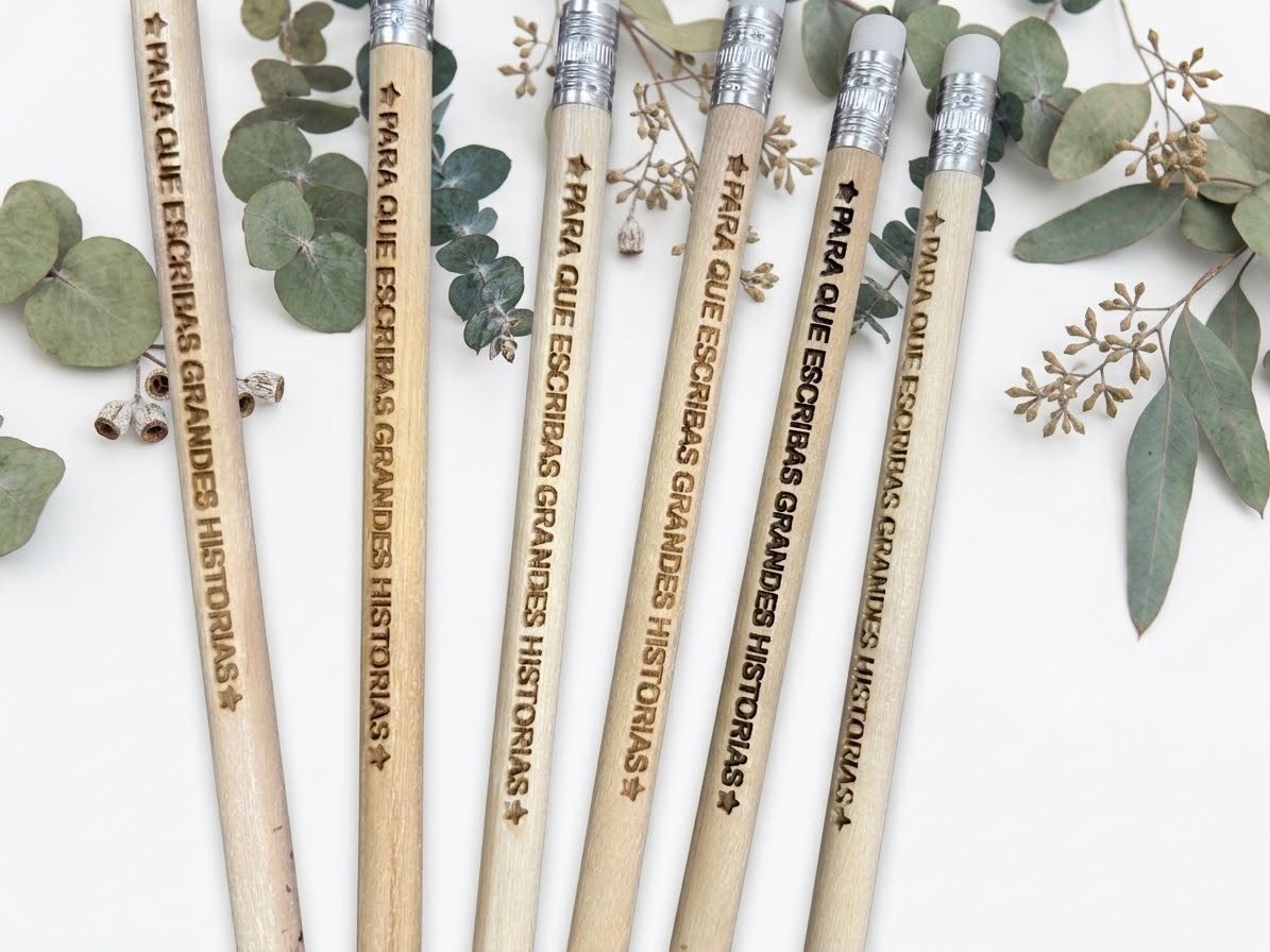 Lápices madera personalizados