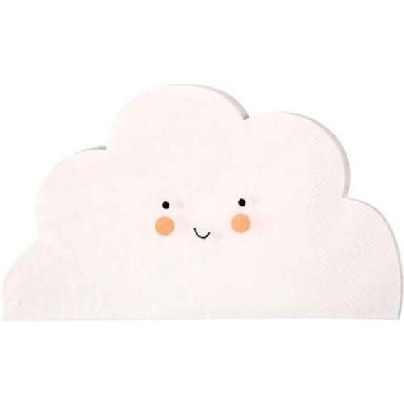 Servilleta nube sonriente