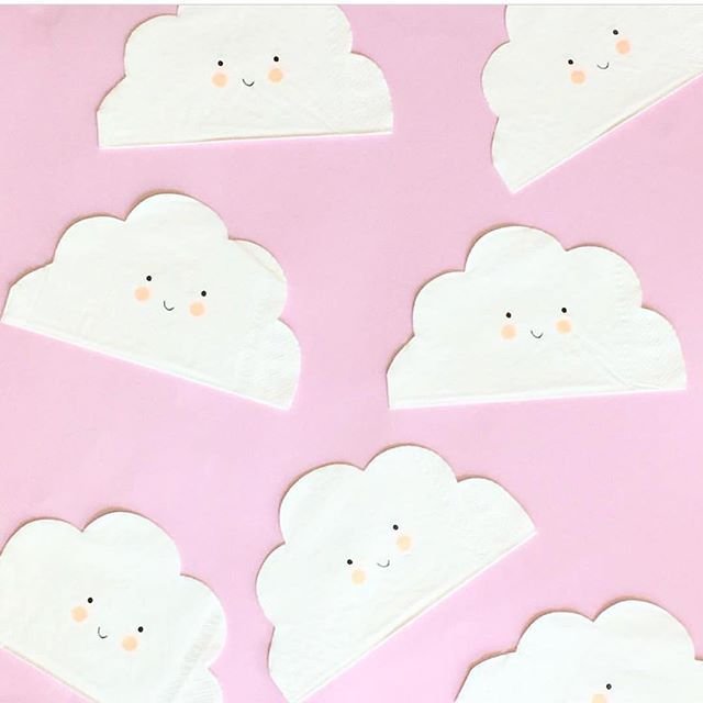 Servilleta nube sonriente - Imagen 2