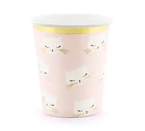 Vasos carita gatita
